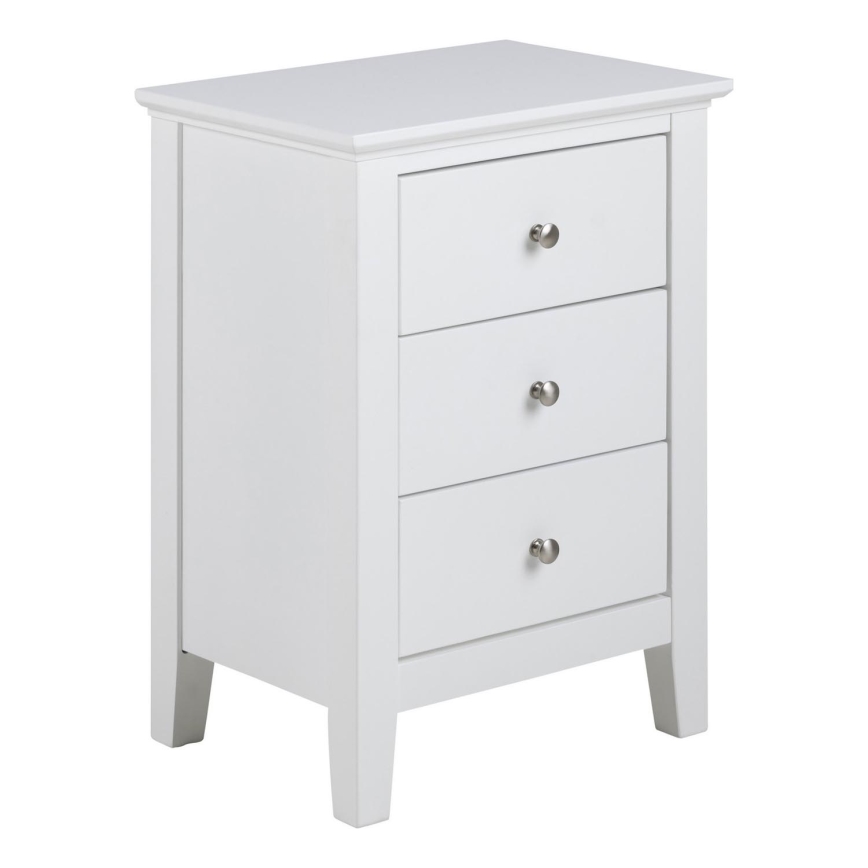 Nightstand LARA white