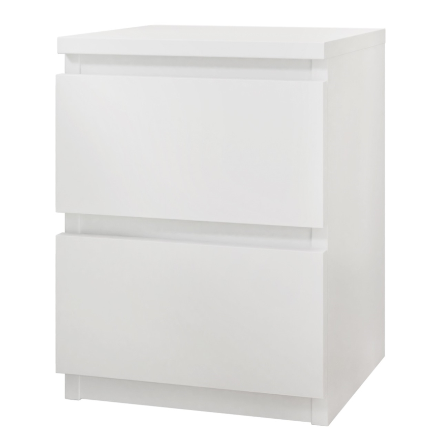 Nightstand MALWA 40x40 cm matte white