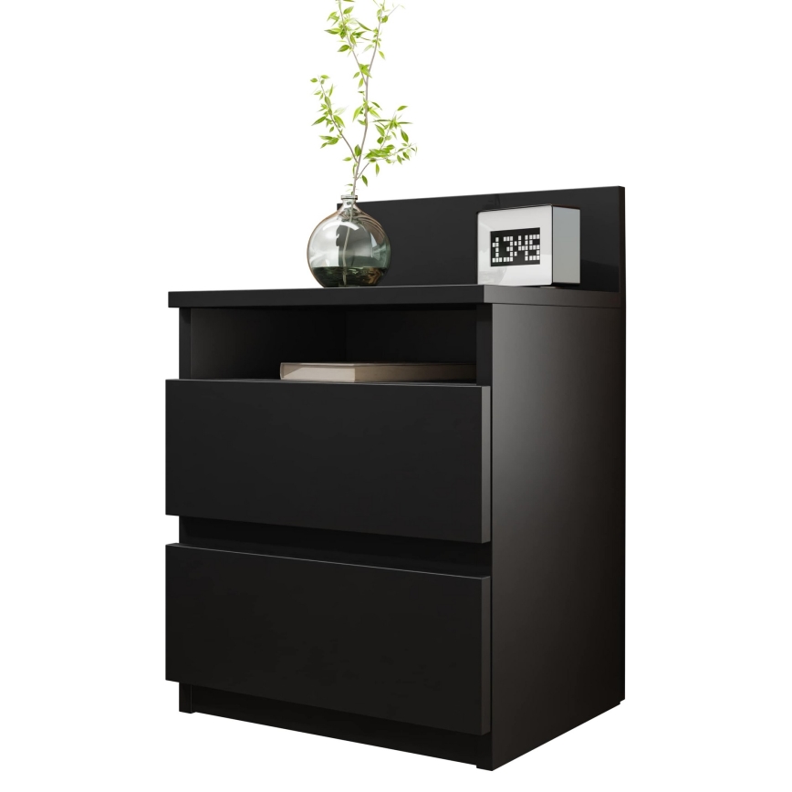 Nightstand MALWA 59x40 cm black