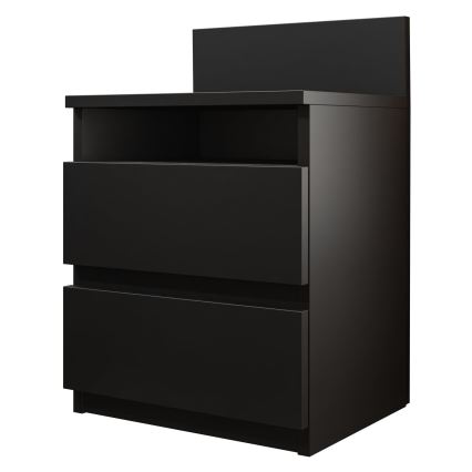 Nightstand MALWA 59x40 cm black