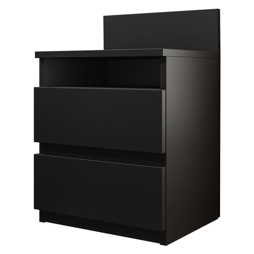 Nightstand MALWA 59x40 cm black
