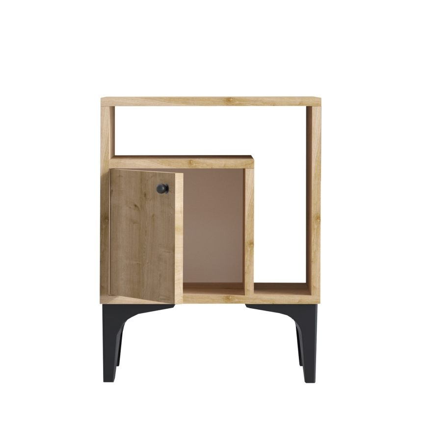 Nightstand NUNO 55x40 cm sapphire oak