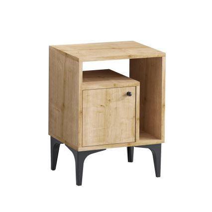 Nightstand NUNO 55x40 cm sapphire oak