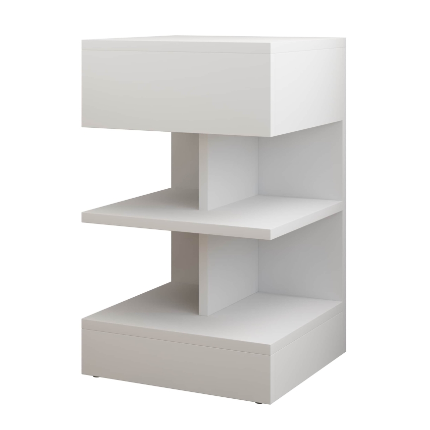 Nightstand OBENITA 65x39 cm white