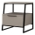 Nightstand ORI Black/Taupe