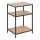 Nightstand SARON oak/black