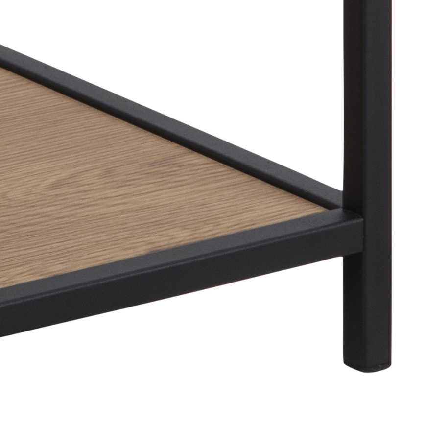 Nightstand SARON oak/black