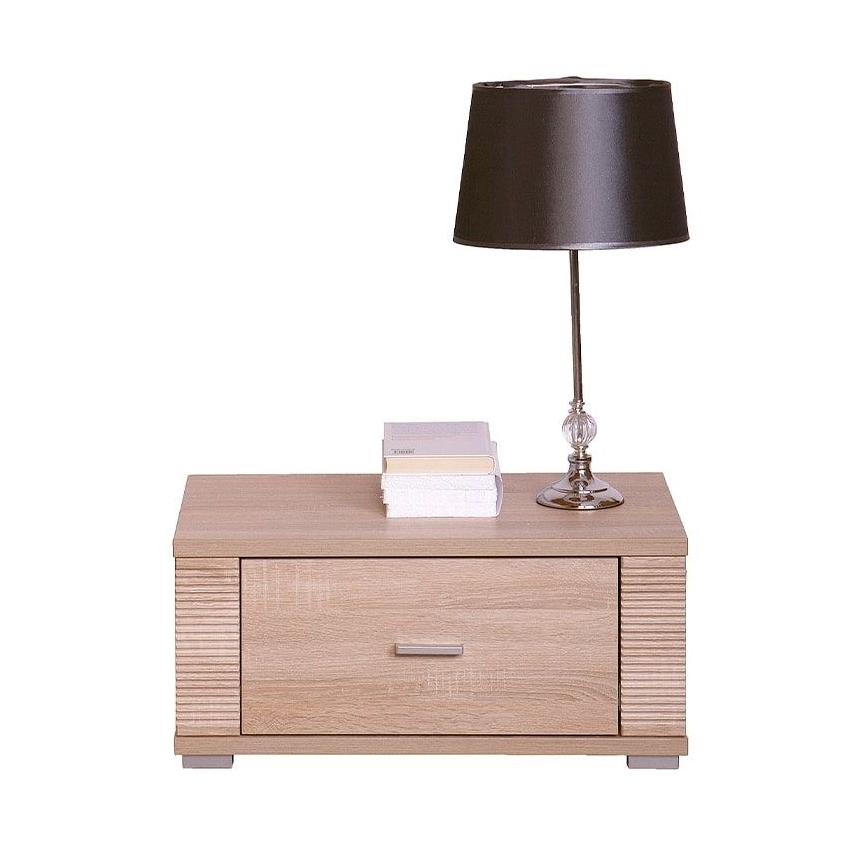 Nightstand THEMO 29x63 cm oak Sonoma
