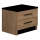 Nightstand TOD oak craft/black