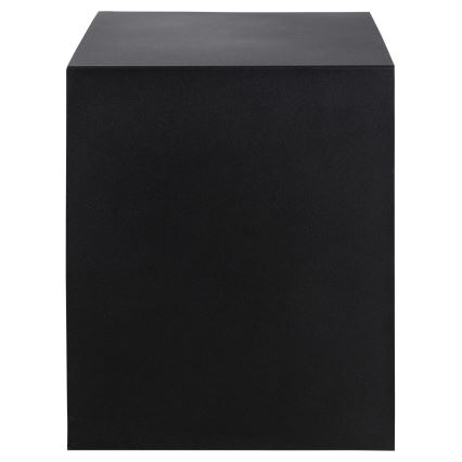 Nightstand with wall mounting option BEKIM black/bamboo