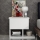 Nightstand YASSO 36,8x46,8 cm white