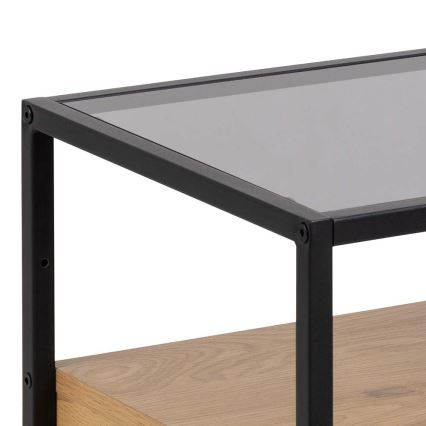 Nightstand ZEIN oak/black
