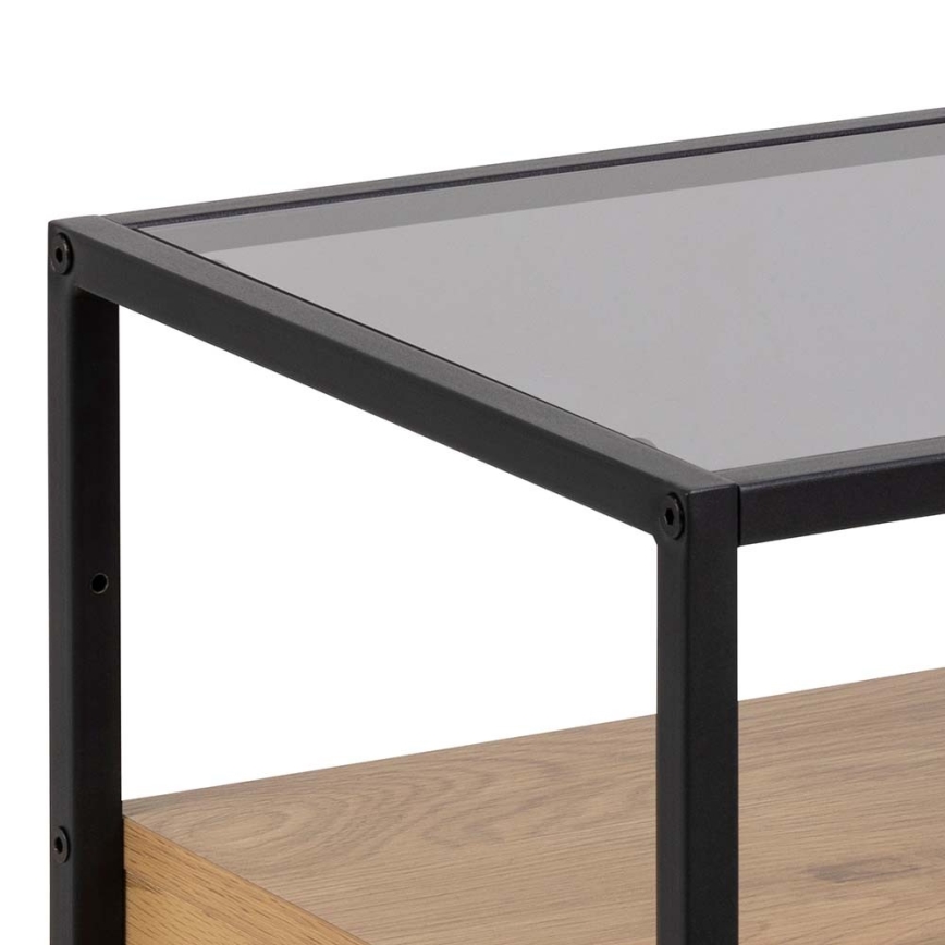Nightstand ZEIN oak/black