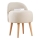 NIKI Ottoman Ø 46 cm, Cream