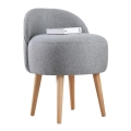 NIKI Ottoman Ø 46 cm, Gray