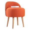 NIKI Stool, Ø 46 cm, Orange