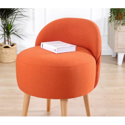 NIKI Stool, Ø 46 cm, Orange