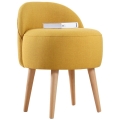 NIKI Stool Ø 46 cm, Yellow