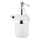 NIMCO BR 11031C-26 - Wall soap dispenser BORMO 180 mm matte glass/shiny chrome