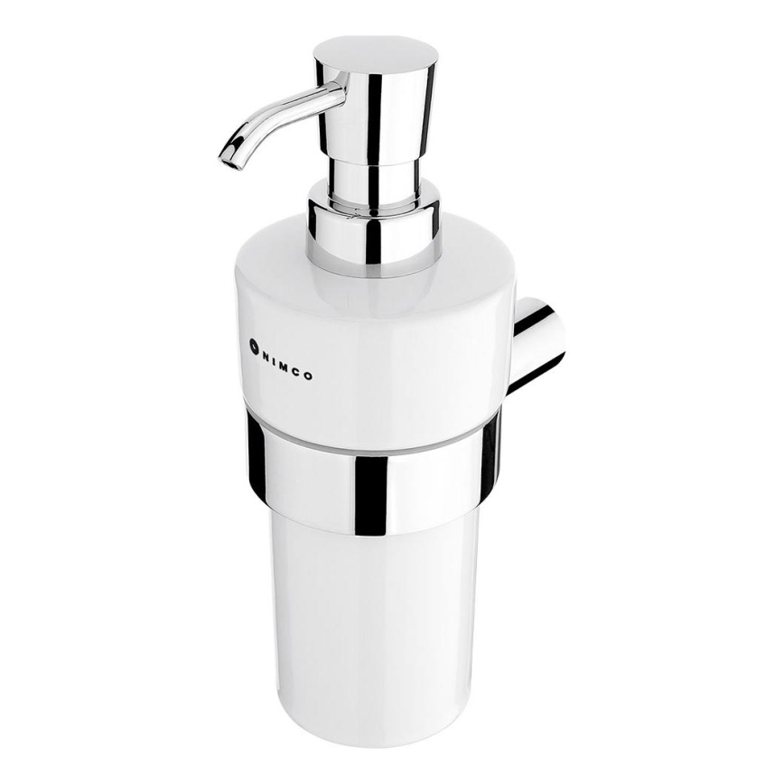 NIMCO BR 11031KN-26 - Wall soap dispenser BORMO 300 mm white/shiny chrome