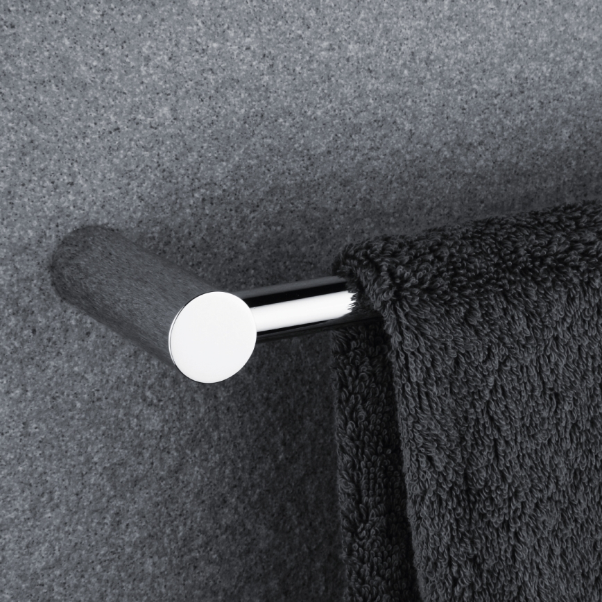 NIMCO BR 11035-26 - Wall towel holder BORMO 36 cm shiny chrome