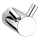 NIMCO BR 11053-26 - Wall hook BORMO shiny chrome