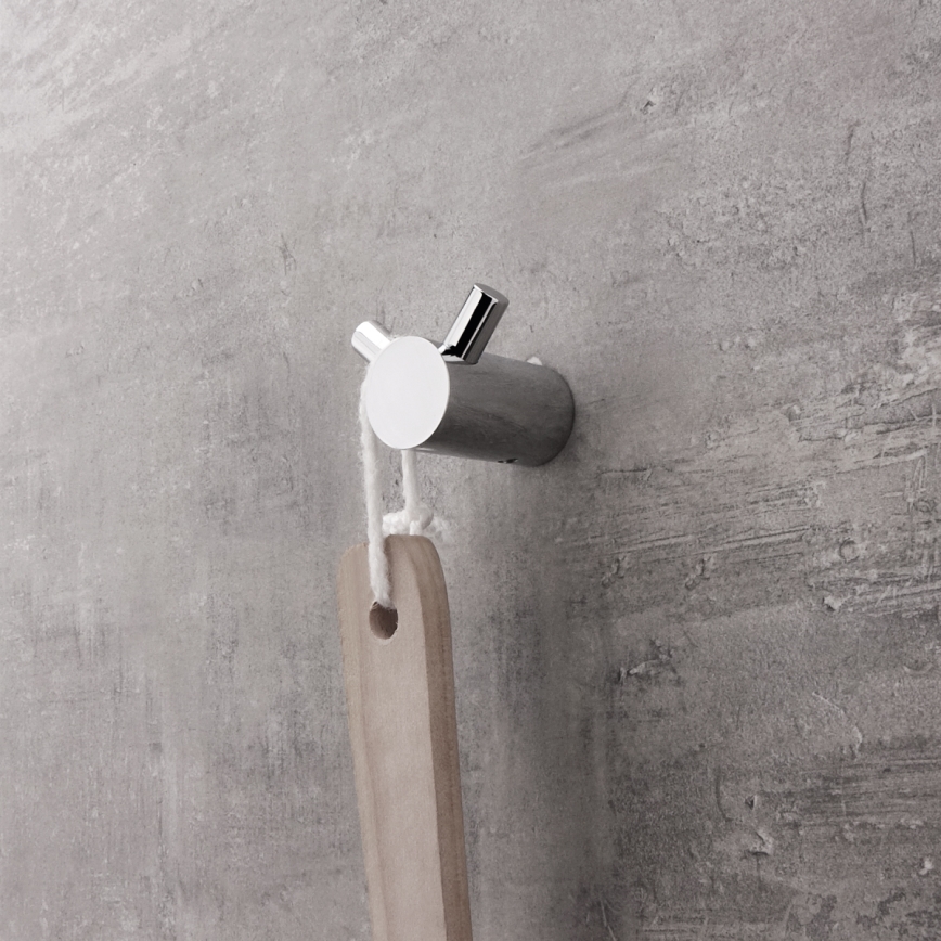 NIMCO BR 11053-26 - Wall hook BORMO shiny chrome