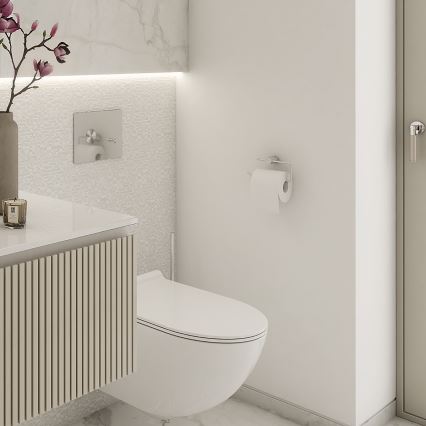 NIMCO BR 11055-26 - Toilet paper holder BORMO shiny chrome