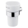 NIMCO BR 11058KU-26 - Wall-mounted toothbrush holder BORMO white/shiny chrome