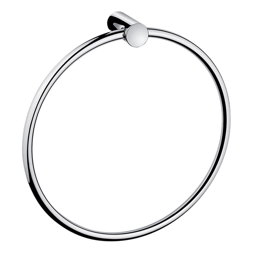 NIMCO BR 11060L-26 - Wall towel holder BORMO d. 20 cm shiny chrome