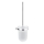 NIMCO BR 11094WN-26 - Wall-mounted toilet brush BORMO matte glass/shiny chrome