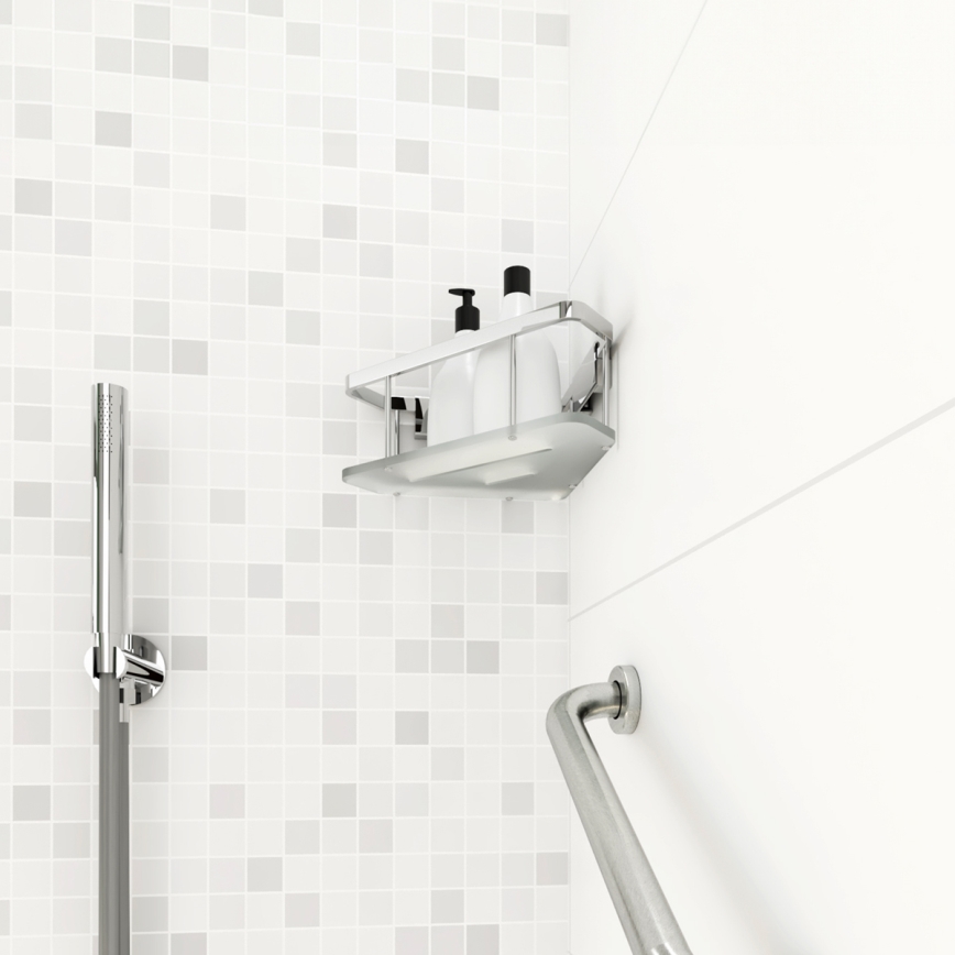 NIMCO Ki 14003-B-26 - Shower wall shelf KIBO shiny chrome