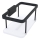 NIMCO Ki-14015-B-90 - Shower wall shelf KIBO matte black/white