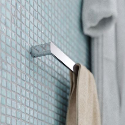 NIMCO MA 29035-26 - Wall towel holder MAYA 36 cm shiny chrome