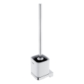 NIMCO MA 29094KN-26 - Wall-mounted toilet brush MAYA white/shiny chrome