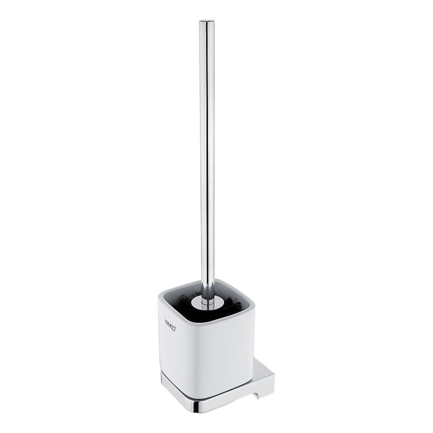 NIMCO MA 29094KN-26 - Wall-mounted toilet brush MAYA white/shiny chrome