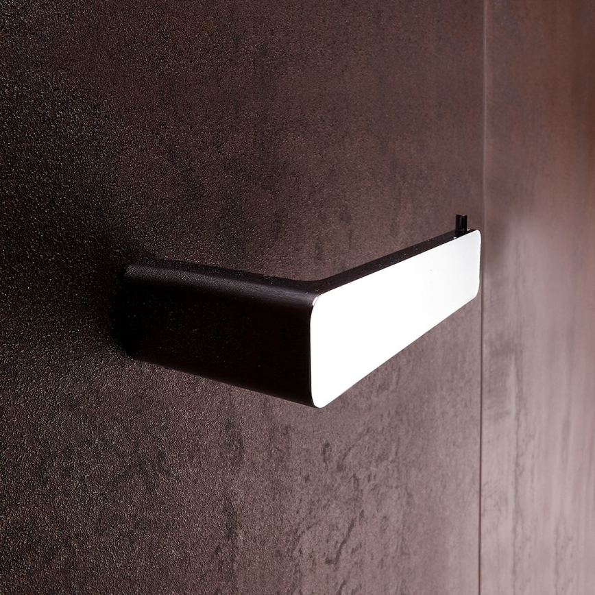 NIMCO MA set-94KN-26 - Wall-mounted toilet brush and toilet paper holder MAYA shiny chrome