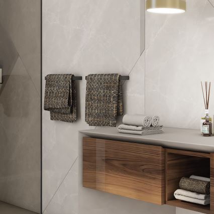 NIMCO MAC 29035-90 - Wall towel holder MAYA 36 cm matte black