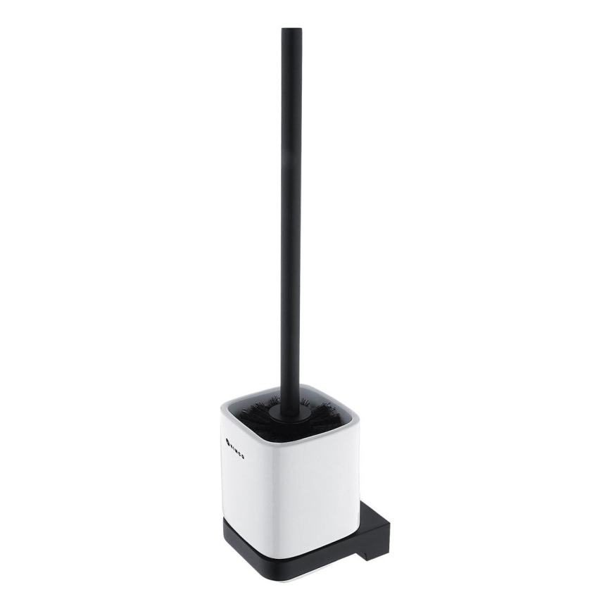 NIMCO MAC 29094KN-90 - Wall-mounted toilet brush MAYA white/matte black
