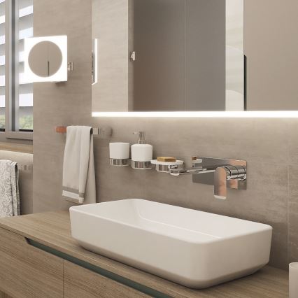 NIMCO NK 30035-26 - Wall towel holder NIKAU 39 cm shiny chrome