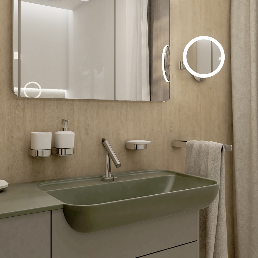 NIMCO NK 30098-26 - Wall towel holder NIKAU 39 cm shiny chrome