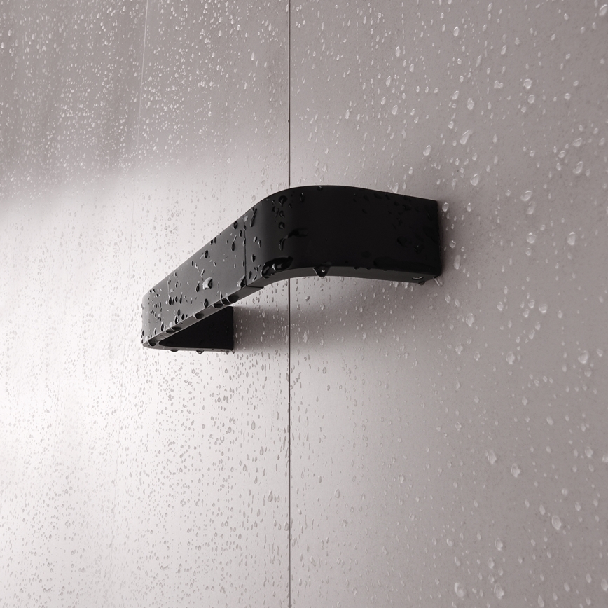 NIMCO NKC 30035-90 - Wall towel holder NIKAU 39 cm matte black