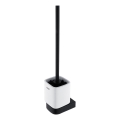 NIMCO NKC 30094KN-90 - Wall-mounted toilet brush NIKAU white/matte black