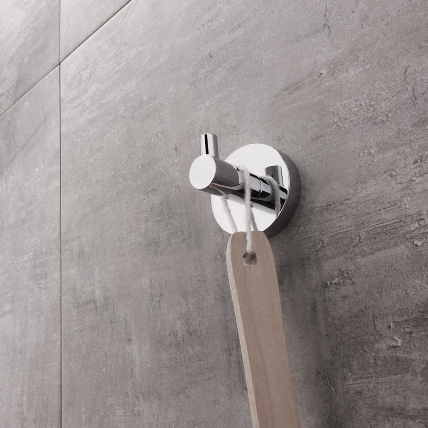 NIMCO UN 13054-26 - Wall hook UNIX shiny chrome