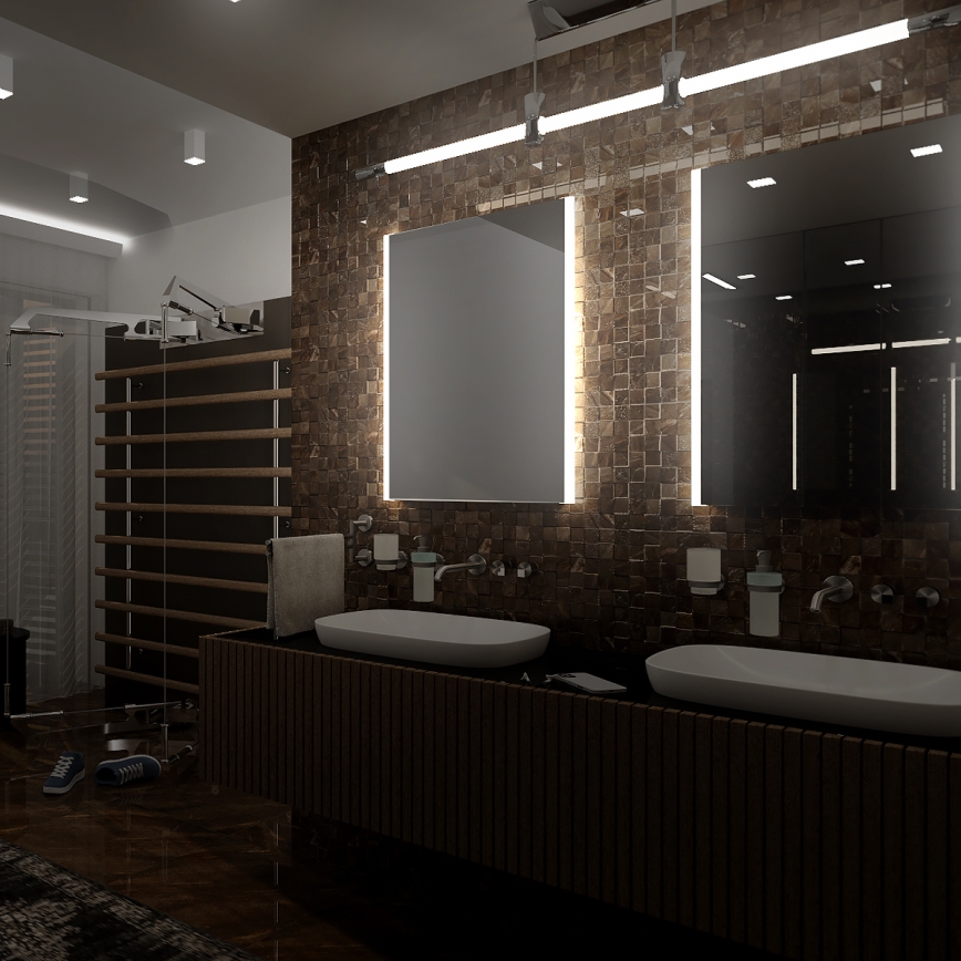 NIMCO ZP 11001 - LED Bathroom backlit mirror LED/21W/230V 6500K 70x50 cm IP44