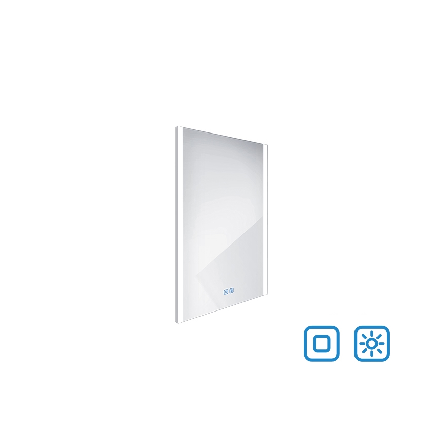 NIMCO ZP 11001VX - Dimmable LED Backlit Bathroom Mirror LED/21W/230V 3000-6500K 70x50 cm IP44