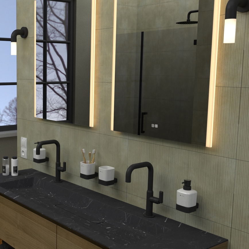 NIMCO ZP 11001VX - Dimmable LED Backlit Bathroom Mirror LED/21W/230V 3000-6500K 70x50 cm IP44