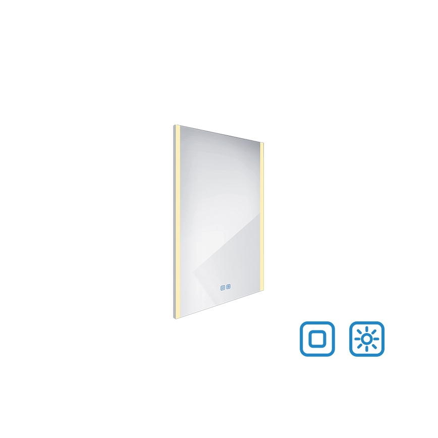 NIMCO ZP 11001VX - Dimmable LED Backlit Bathroom Mirror LED/21W/230V 3000-6500K 70x50 cm IP44
