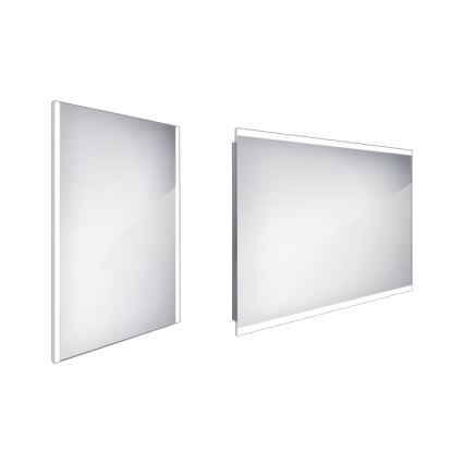 NIMCO ZP 11002 - Backlit LED Bathroom Mirror LED/24W/230V 6500K 80x60 cm IP44