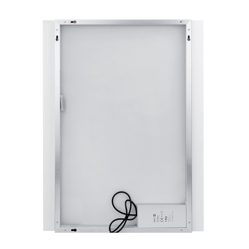 NIMCO ZP 11002 - Backlit LED Bathroom Mirror LED/24W/230V 6500K 80x60 cm IP44